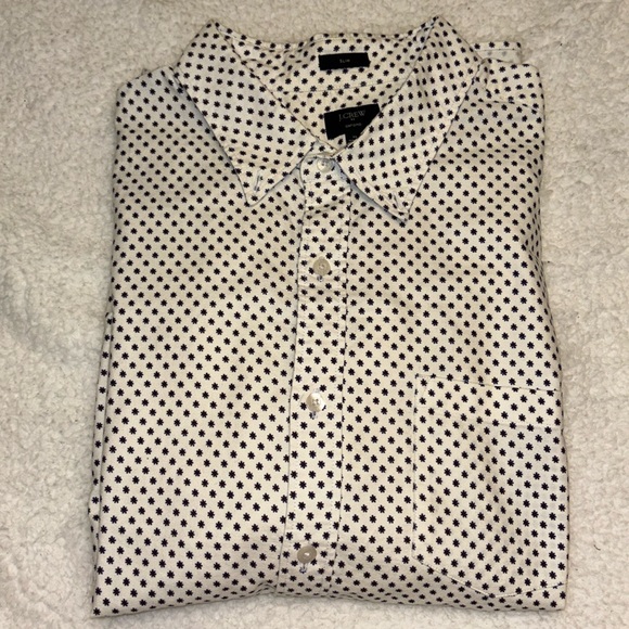 J Crew Short Sleeve Oxford - Picture 1 of 2